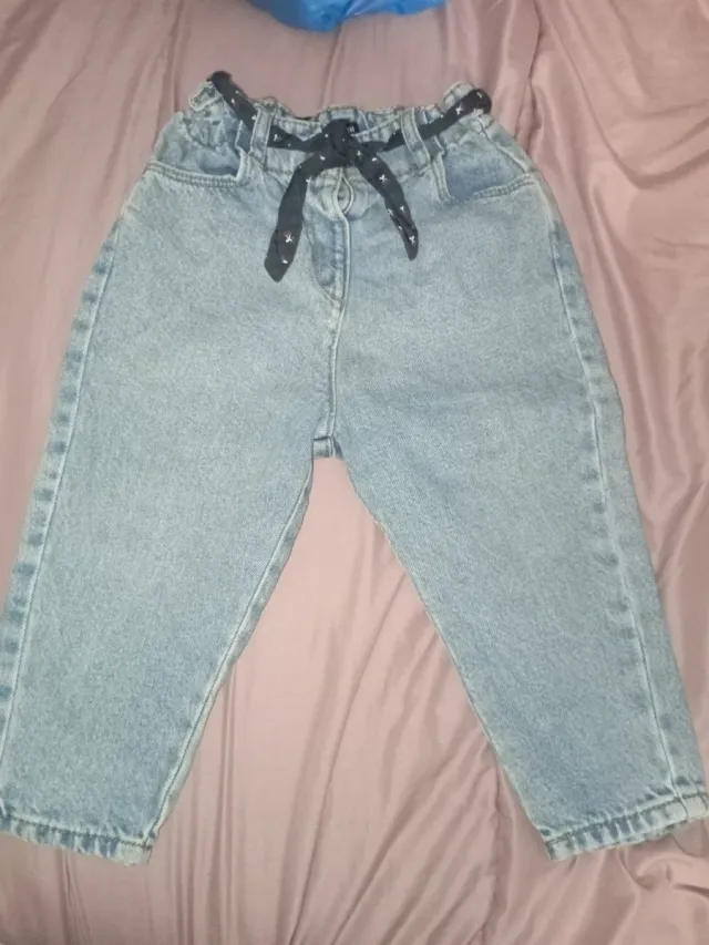 Tejanos Kiabi cintura elástica y lazo