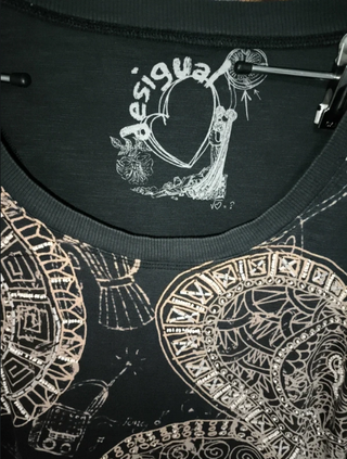 Camiseta Desigual Manga Larga Talla M