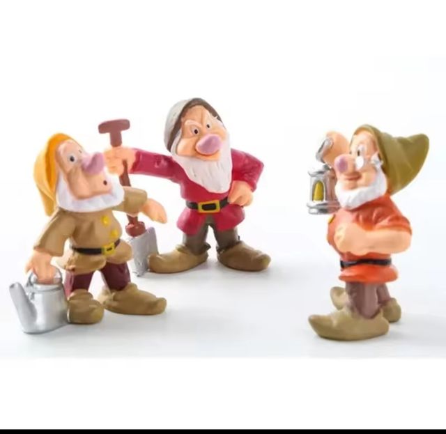 Figuritas Blancanieves y 7 Enanitos