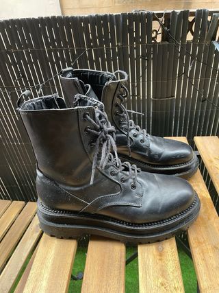 Botas Stradivarius negras talla 38