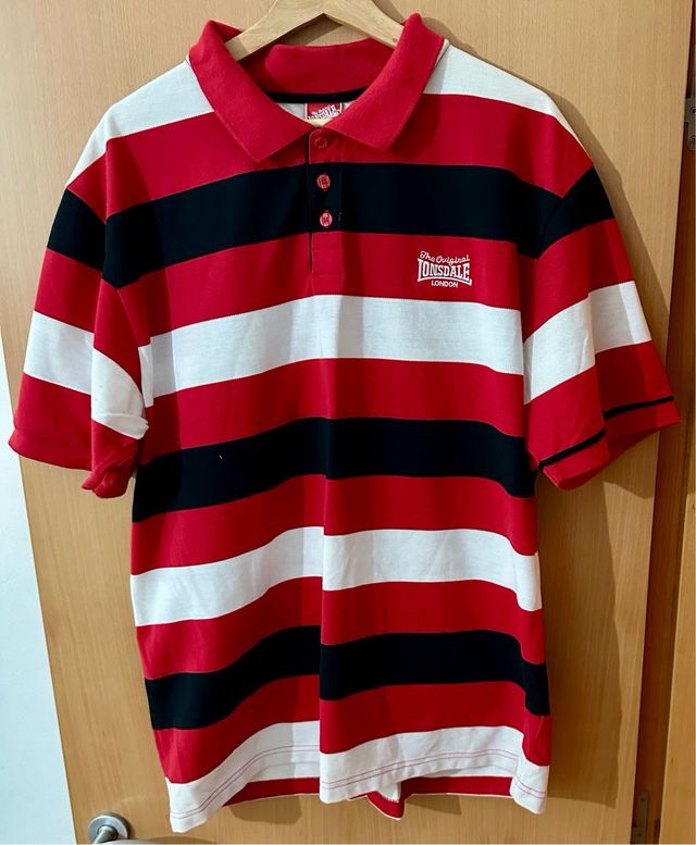 Polo Lonsdale Rayas Talla XL