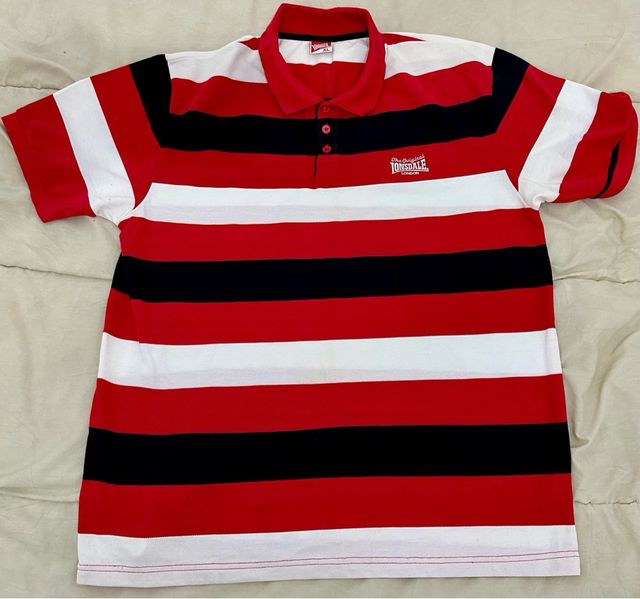 Polo Lonsdale Rayas Talla XL