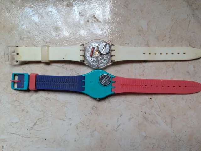 dos relojes swatch swiss
