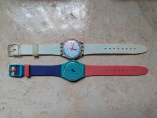 dos relojes swatch swiss