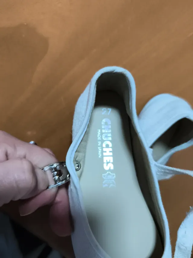 Manoletinas niña blancas