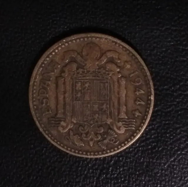 Peseta di Spagna 1944 con errori