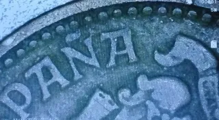 Peseta de España 1944 con errores