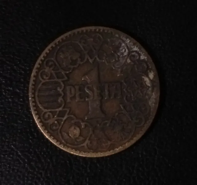 Peseta di Spagna 1944 con errori