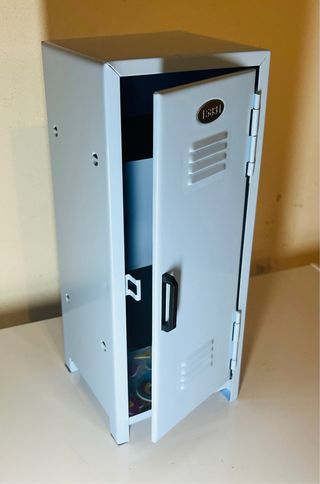 Mini armadietto decorativo blu