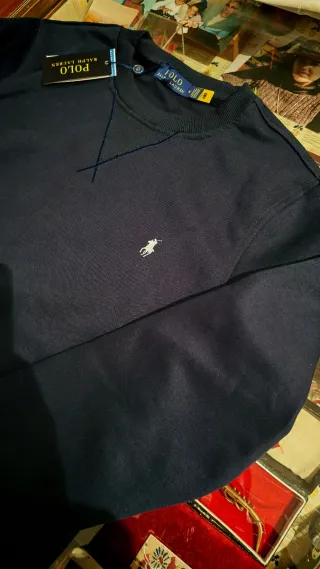 Sudadera Polo Ralph Lauren Azul Marino, talla M