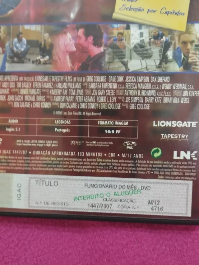 DVD Funcionário do Mês - Comédia