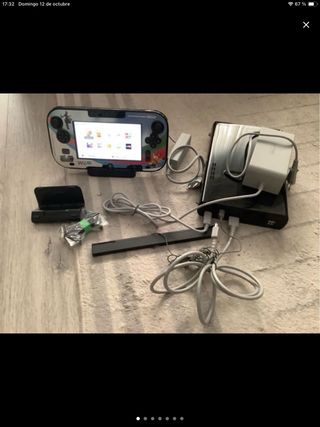 Consola Nintendo Wii U Negra 32Gb