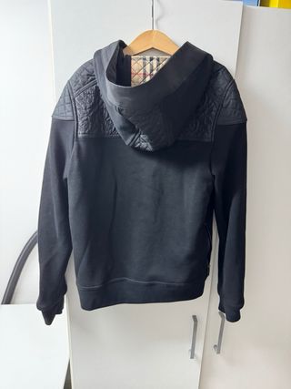 Felpa Burberry con cappuccio e zip
