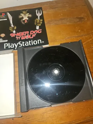Jogo PS1 Sheep Dog 'n' Wolf PAL UK Black Label psx