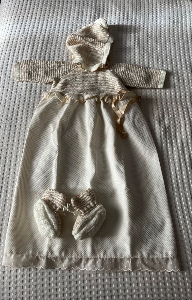 Conjunto ceremonia/bautizo bebé