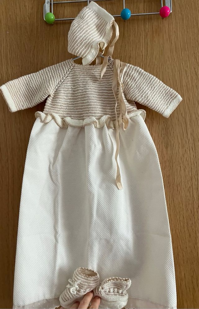 Conjunto ceremonia/bautizo bebé