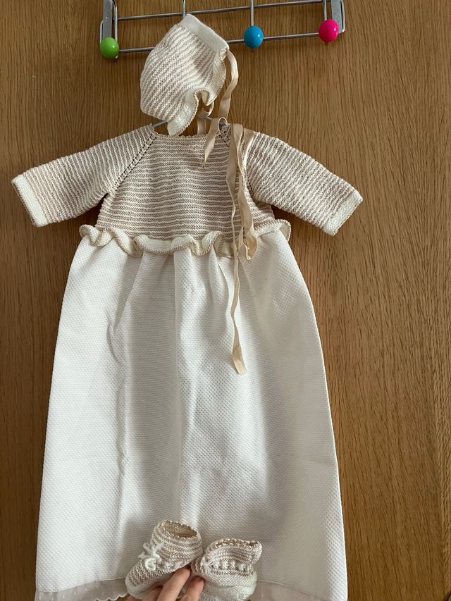 Conjunto ceremonia/bautizo bebé