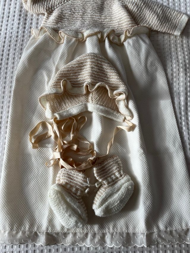 Conjunto ceremonia/bautizo bebé