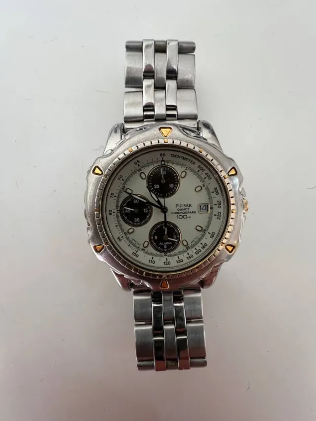 Pulsar Chronograph 100m Reloj para Hombre