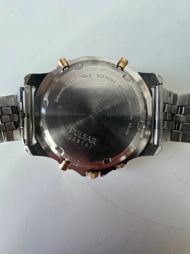 Pulsar Chronograph 100m Reloj para Hombre