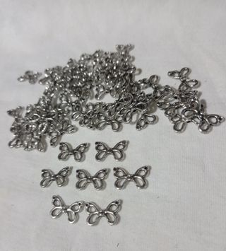 Lote 50 Colgantes Mariposa Plata 900
