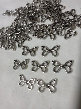 Lote 50 Colgantes Mariposa Plata 900