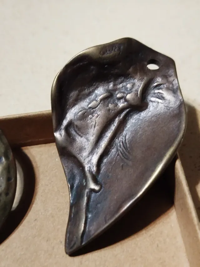 Set 2 ciondoli fatti a mano