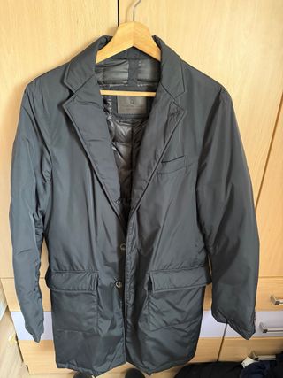 Chaquetón Massimo Dutti Negro