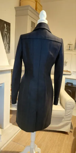 Cappotto Datch donna avvitato blu