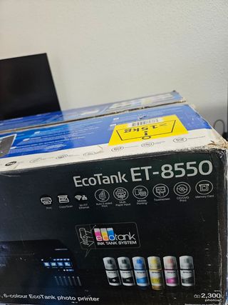 Impresora Precintada Epson EcoTank ET-8550 Nueva