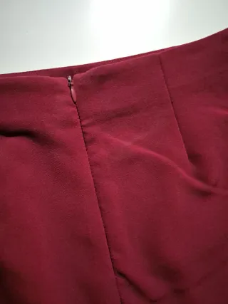 Falda de punto con licra