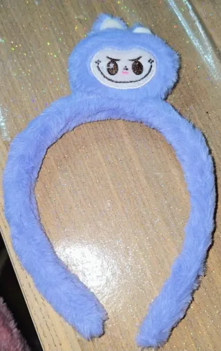 Frontino peluche con orecchie Labubu