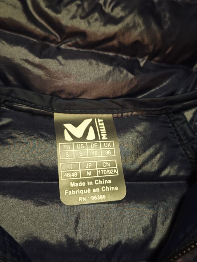 Chaqueta Millet Trilogy Plumas Azul