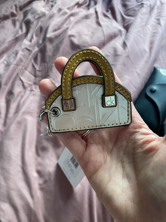 Portachiavi per borsa Calvin Klein nuovo