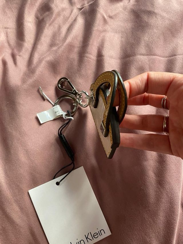 Portachiavi per borsa Calvin Klein nuovo