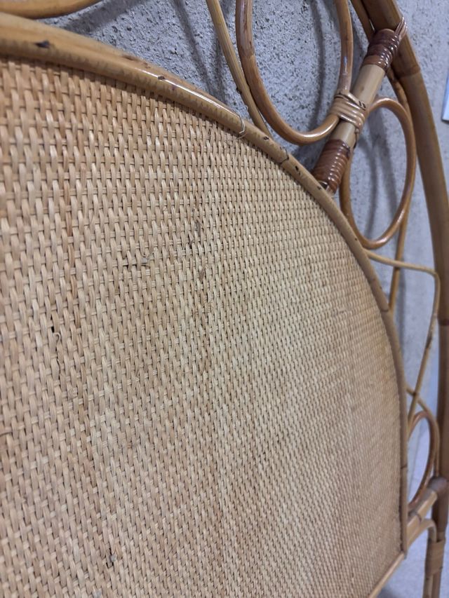 conjunto de muebles de ratán