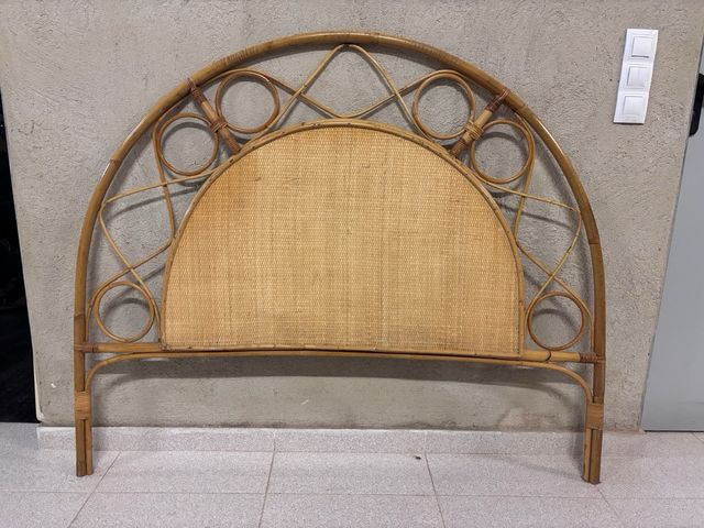 conjunto de muebles de ratán