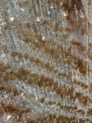 Vestido/Camisa Lentejuelas Zara