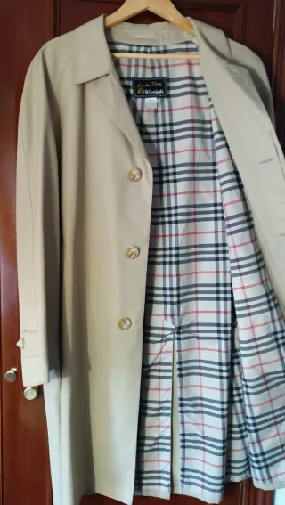 Gabardina caballero Beige. Emidio Tucci