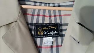 Gabardina caballero Beige. Emidio Tucci