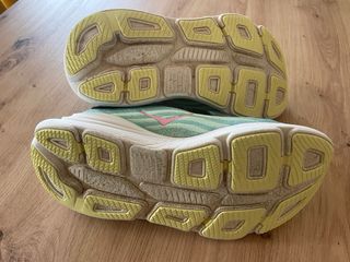 Zapatillas Hoka Bondi 9 Mujer Teal/Amarillo