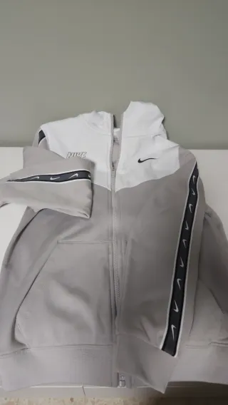 Chándal niño Nike Gris y Blanco