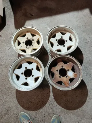 Llantas 15" vitara, samurái, niva, etc