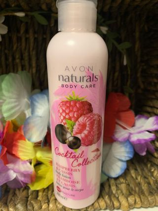 Avon Naturals Body Lotion Raspberry & Cassis