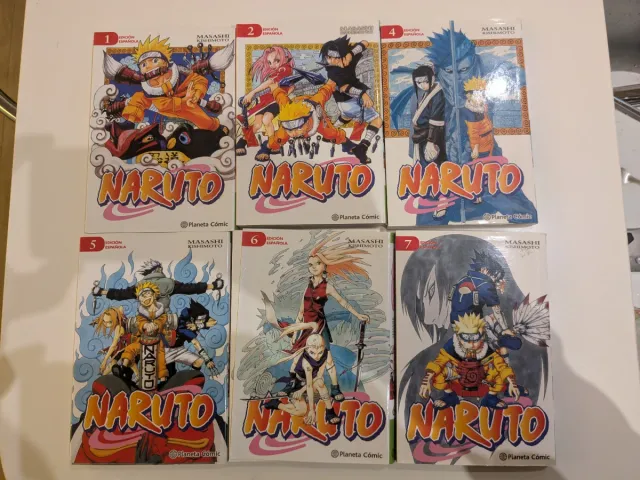 Lote comics Naruto y Boruto.