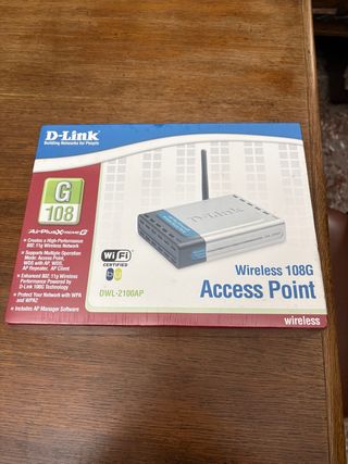 Access point wireless 108G, marca D-Link