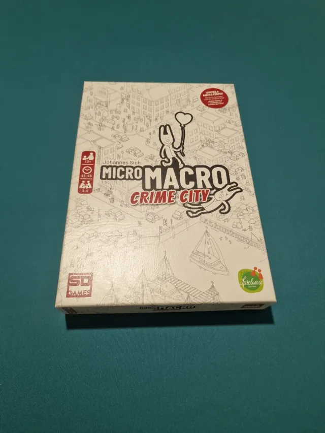 Gioco da tavolo Micro Macro Crime City