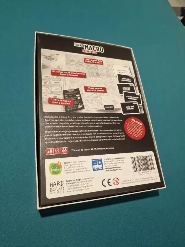 Gioco da tavolo Micro Macro Crime City