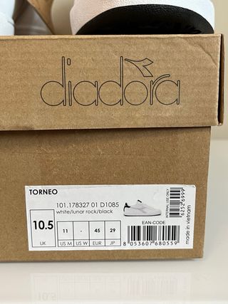 Scarpe Diadora Uomo Tg 45 Bianche Grigie