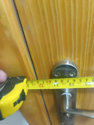 Puerta de casa madera